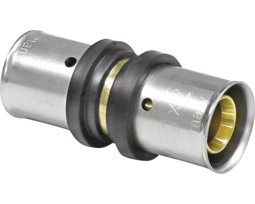 Conector prin presare din metal pentru aplicații sanitare