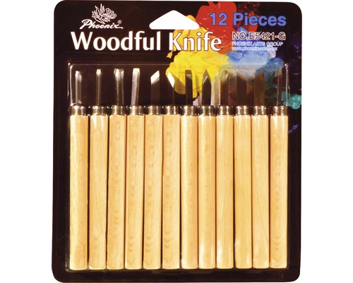 Set 12 dălți pentru gravură