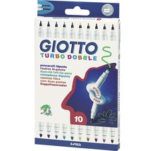 Pachet de carioci cu două vârfuri Giotto Turbo Doble