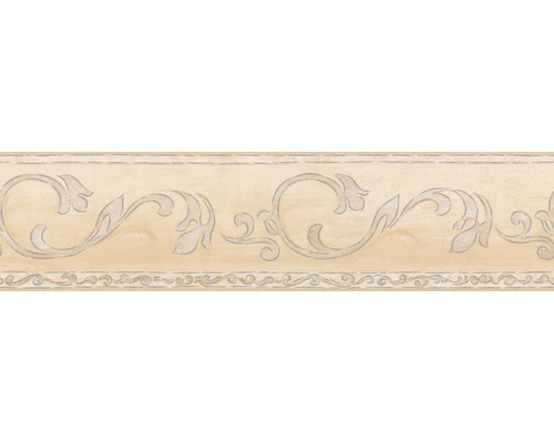 Bordură decorativă autoadezivă 9990-30 Only Borders model ornamental crem 5 m x 13 cm