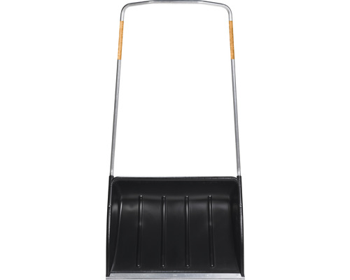 Lopată de zăpadă din plastic cu mâner metalic