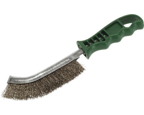 Perie de sârmă inoxidabilă Lessmann 260mm, multifuncțională, mâner din plastic Perie de sârmă cu mâner din plastic
