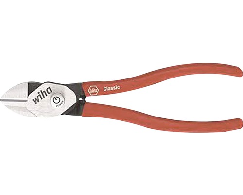 Clește lateral Wiha Classic cu mâner roșu