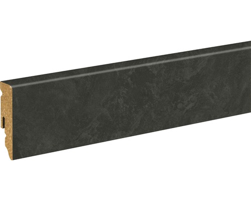 Plintă MDF SKANDOR FU62L ardezie 2400x58x15 mm Plintă cu aspect de marmură