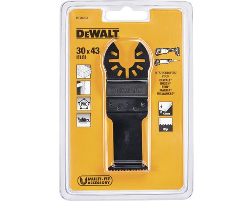 Accesoriu unealtă multifuncțională DeWalt, 30x43 milimetri
