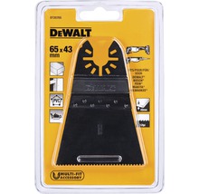 Lamă de ferăstrău pentru sculă multifuncțională DeWalt 65x43 milimetri în ambalaj blister