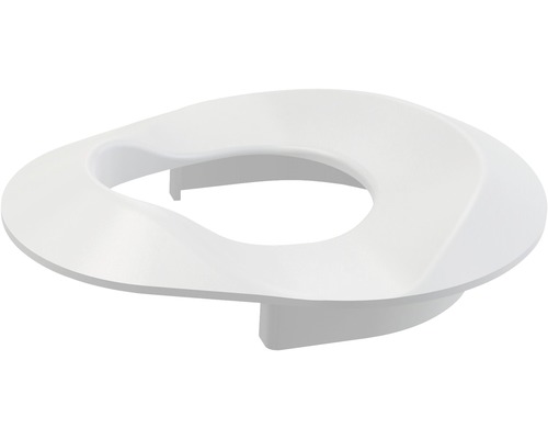 Capac WC pentru copii plastic închidere simplă alb 36x28,5 cm