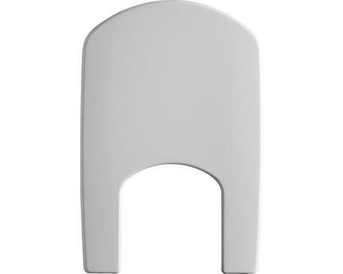 Capac bideu Gala Smart duroplast, închidere simplă, alb 50x36 cm