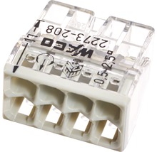 Set cleme & reglete legături rapide cabluri Compact+ Wago 0,5-2,5 mm², 190 piese-thumb-4