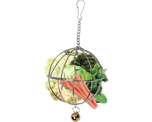 Sferă pentru salată metalică 9 cm Sferă pentru salată metalică 9 cm