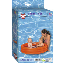 Ambalaj piscină pentru copii cu trei inele, aproximativ 122 x 23 cm