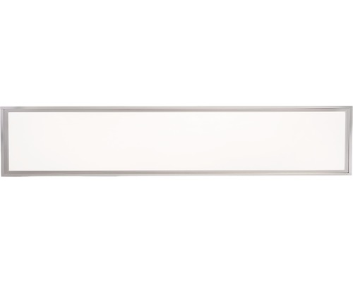 Lumină panou LED dreptunghiulară cu ramă argintie