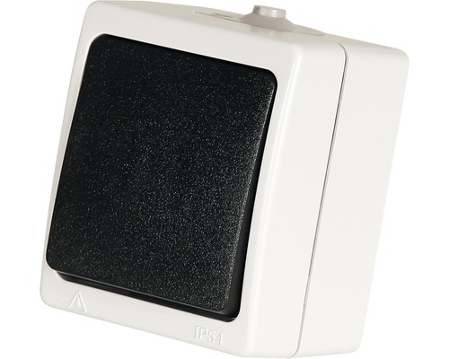 Întrerupător de suprafață cu grad de protecție IP54