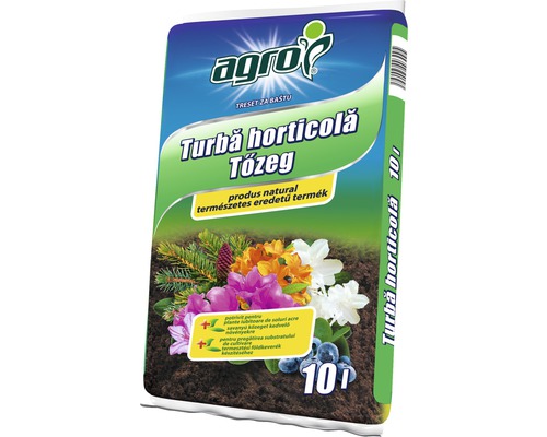 Turbă horticolă Agro 10 l-0