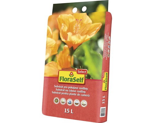 FloraSelf Select Pământ pentru plante de interior 15 l