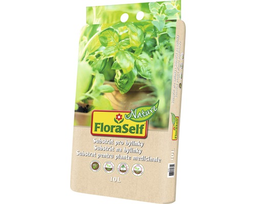 FloraSelf Nature Pământ plante aromatice 10 l