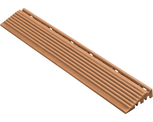 Decking din lemn cu suprafață canelată