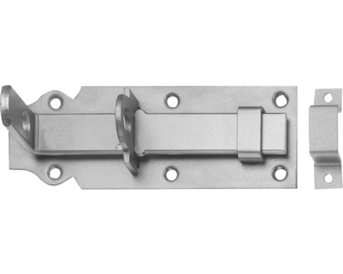 Zăvor metalic universal Alberts 120x45 mm, blocare cu lacăt, oțel inoxidabil Zăvor metalic pentru ușă