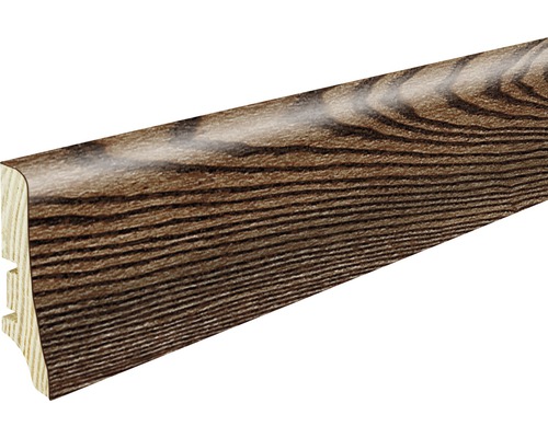 Plintă rășinoasă frasin coffee 2200x58x20 mm Plintă din lemn