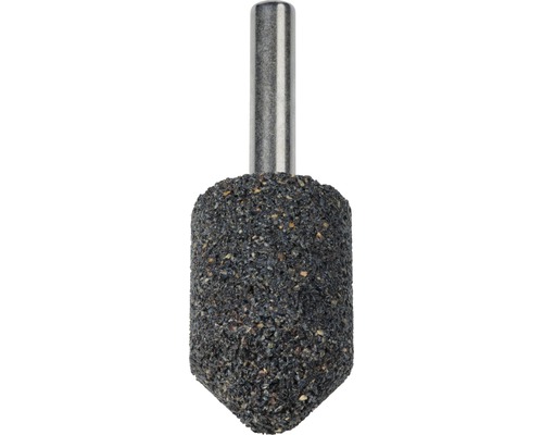 Piatră ceramică de șlefuit Wolfcraft Ø20mm x 30mm, formă cilindrică-sferică Piatră de șlefuit cu formă cilindrică pentru mașini de găurit