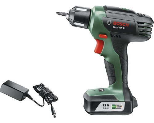 Mașină de găurit & înșurubat cu acumulator Bosch EasyDrill12 12V max. 15Nm, 1 acumulator, accesorii incluse