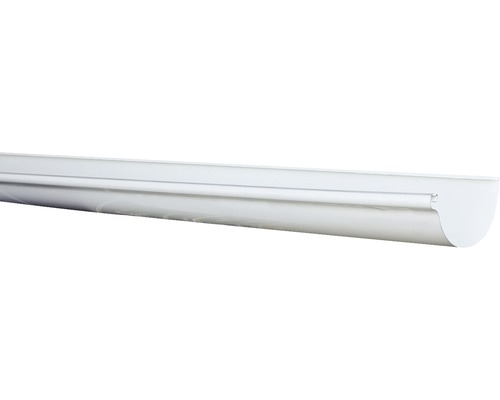Jgheab metalic Bravo 2 m Ø 150 mm alb Canal de scurgere din plastic