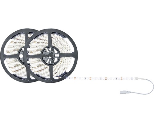 Două benzi LED pe role cu cablu de conectare