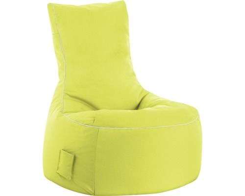 Fotoliu puf exterior/interior Swing Scuba XXL verde 95x65x90 cm Puf cu spătar