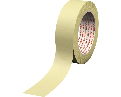 Bandă de mascare NOPI pentru uz general 19 mm x 50 m Rola de bandă creponată pentru lucrări de vopsire