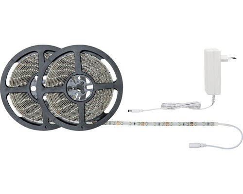 Bandă LED pe role cu adaptor de alimentare