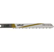 Pânze fierăstrău pendular Wolfcraft 80/61 mm, pentru lemn & plastic, pachet 2 bucăți