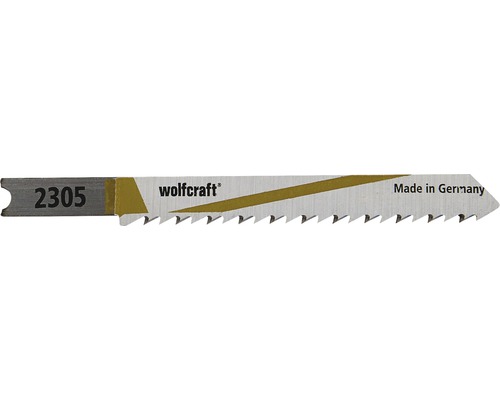 Pânze fierăstrău pendular Wolfcraft 80/61 mm, pentru lemn & plastic, pachet 2 bucăți