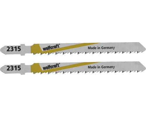 Pânze fierăstrău pendular Wolfcraft 100/75 mm, pentru lemn de terasă, pachet 2 bucăți-0