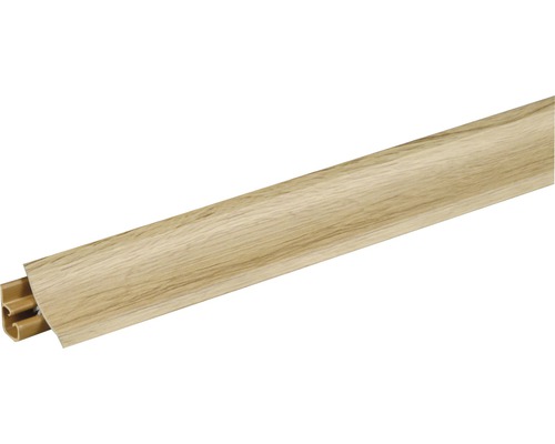 Plintă antistropi PVC pentru protecție blat bucătărie 3000x23x23 mm lemn Sanremo