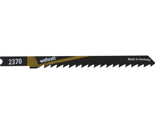 Pânze fierăstrău pendular Wolfcraft 2370 100/81 mm, pentru lemn, pachet 2 bucăți Pânză de ferăstrău vertical Wolfcraft cu numărul 2370, fabricată în Germania