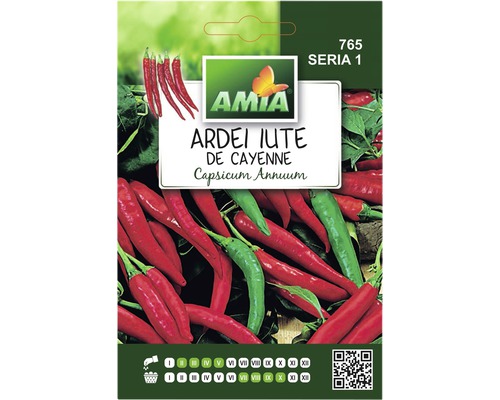 Semințe legume Amia ardei iute Cayenne Semințe legume Amia ardei iute Cayenne