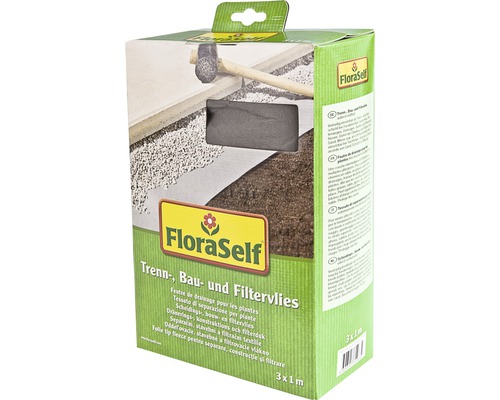 FloraSelf folie tip fleece pentru separare, construcție și filtrare 3x1 metri pachet