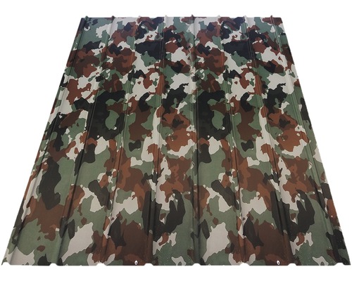 Tablă cutată H12 Bravo 2000x910x0,4 mm camouflage Tablă cutată H12 Bravo 2000x910x0,4 mm camouflage