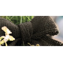 Bandă iută decorativă Floraself 6 cm x 3m bej