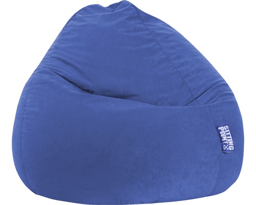 Fotoliu puf beanbag Easy L albastru închis 70x90 cm