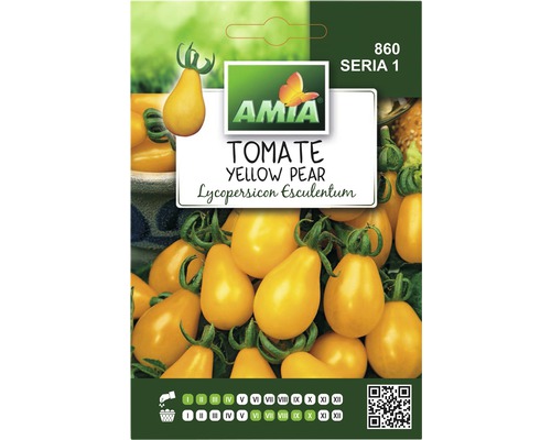 Semințe legume Amia tomate Yellow Pear