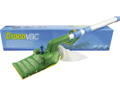 Curățător de piscină crocodil cu tijă telescopică și ambalaj