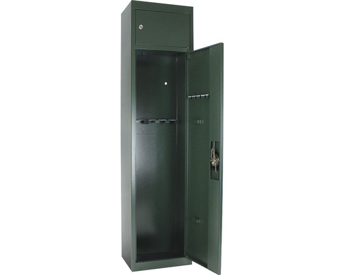 Dulap pentru arme deschis, cu compartiment separat pentru muniție