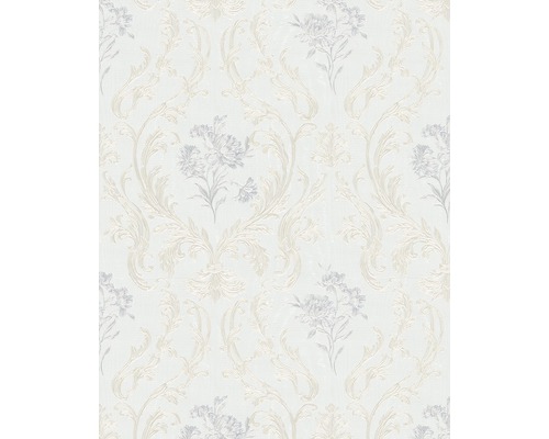 Tapet vlies Belvedere Floral gri deschis 10,05x0,53 m Tapetă cu model floral