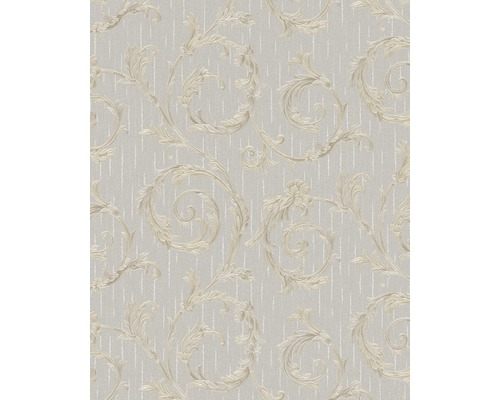 Tapet vlies Belvedere Floral grej 10,05x0,53 m