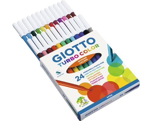 Giotto Turbo Color carioci, set de 24