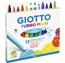 Markere Giotto Turbo Maxi, pachet de 12