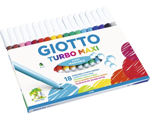 Set 18 carioci Turbo Maxi Giotto