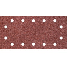 Foi abrazive Wolfcraft 115x230 mm, granulație 120, pachet 5 bucăți