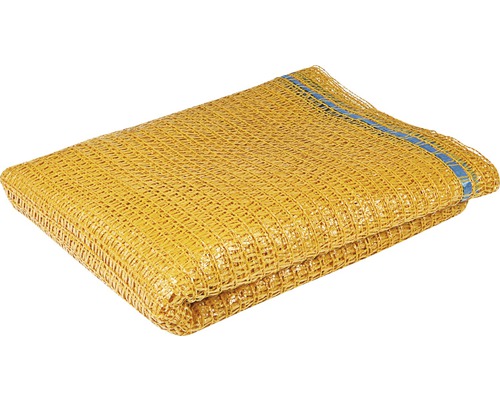 Plasă de protecție galbenă din plastic